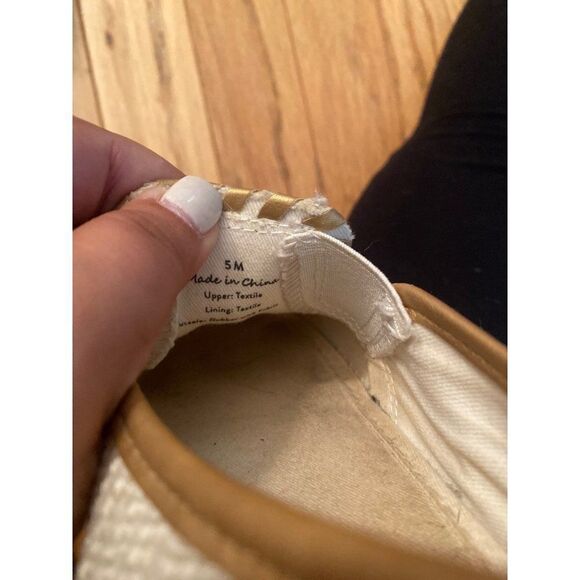 Jack Rogers, women's canvas slip on espadrille size 5 - Picture 8 of 8